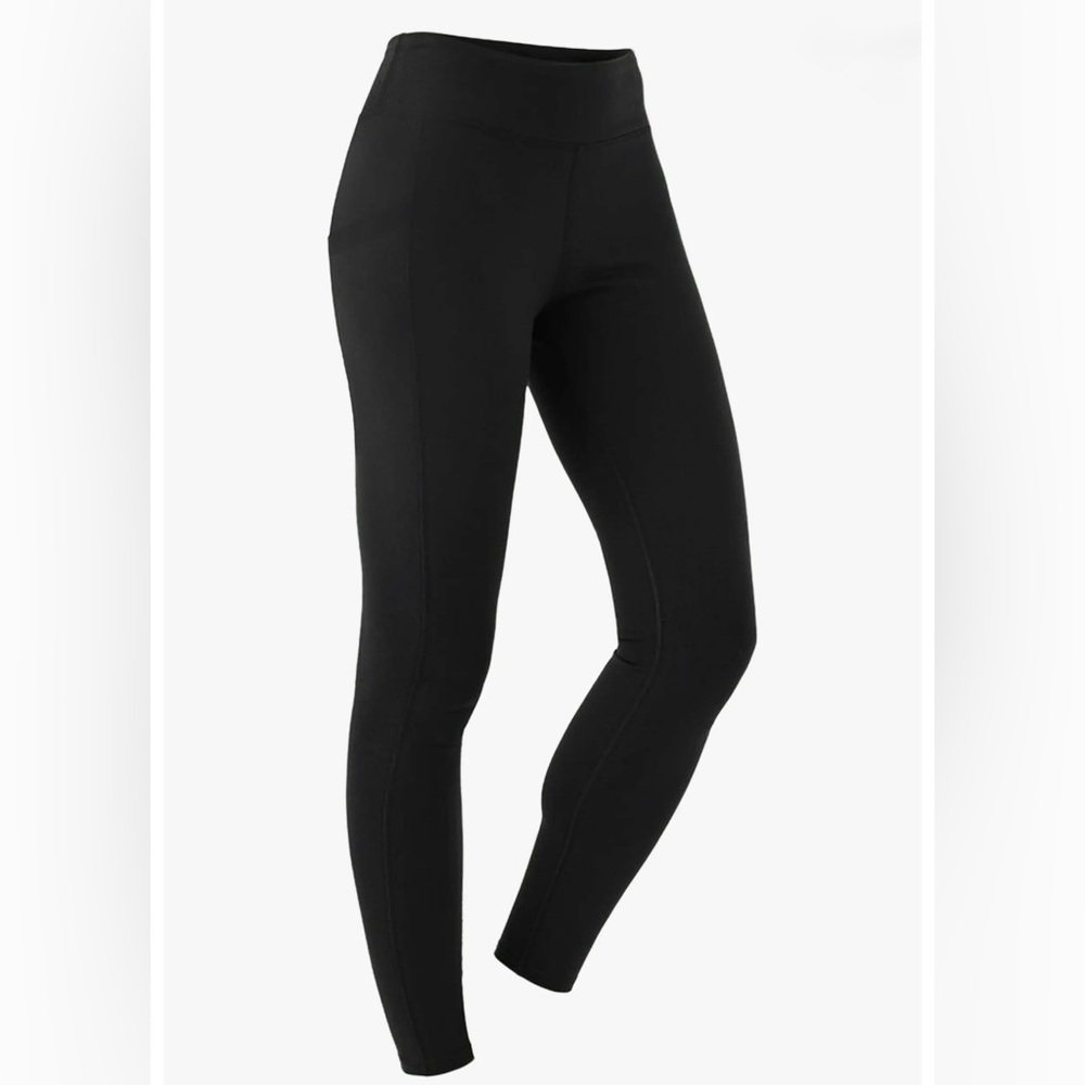 Pact Organic Cotton Women's Black Pocket Legging Size Large Natural
Fiber